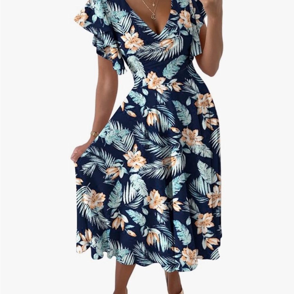 Lyaner women’s midi dress size M brand new never worn